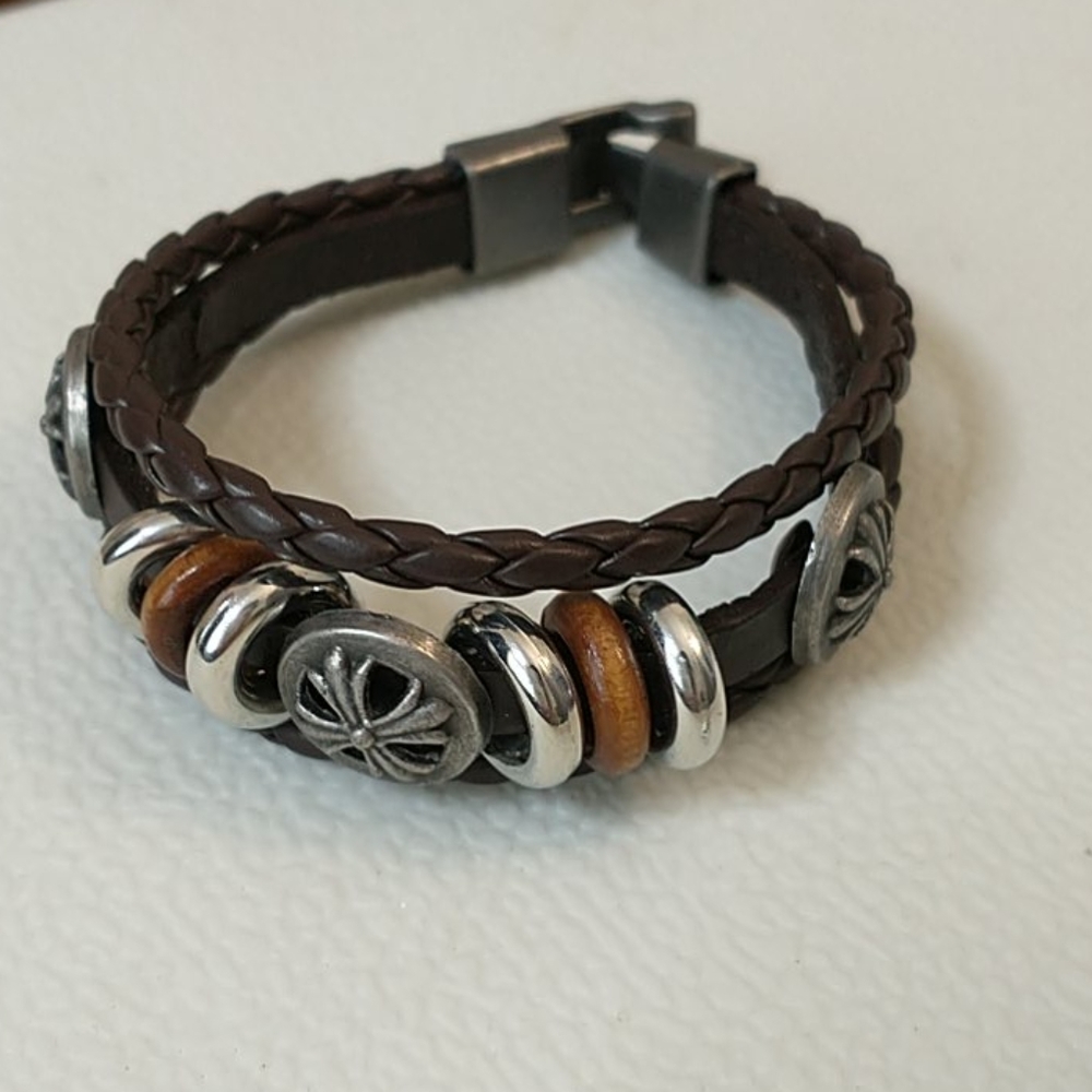 🌿Men's Leather Bracelet 🌿